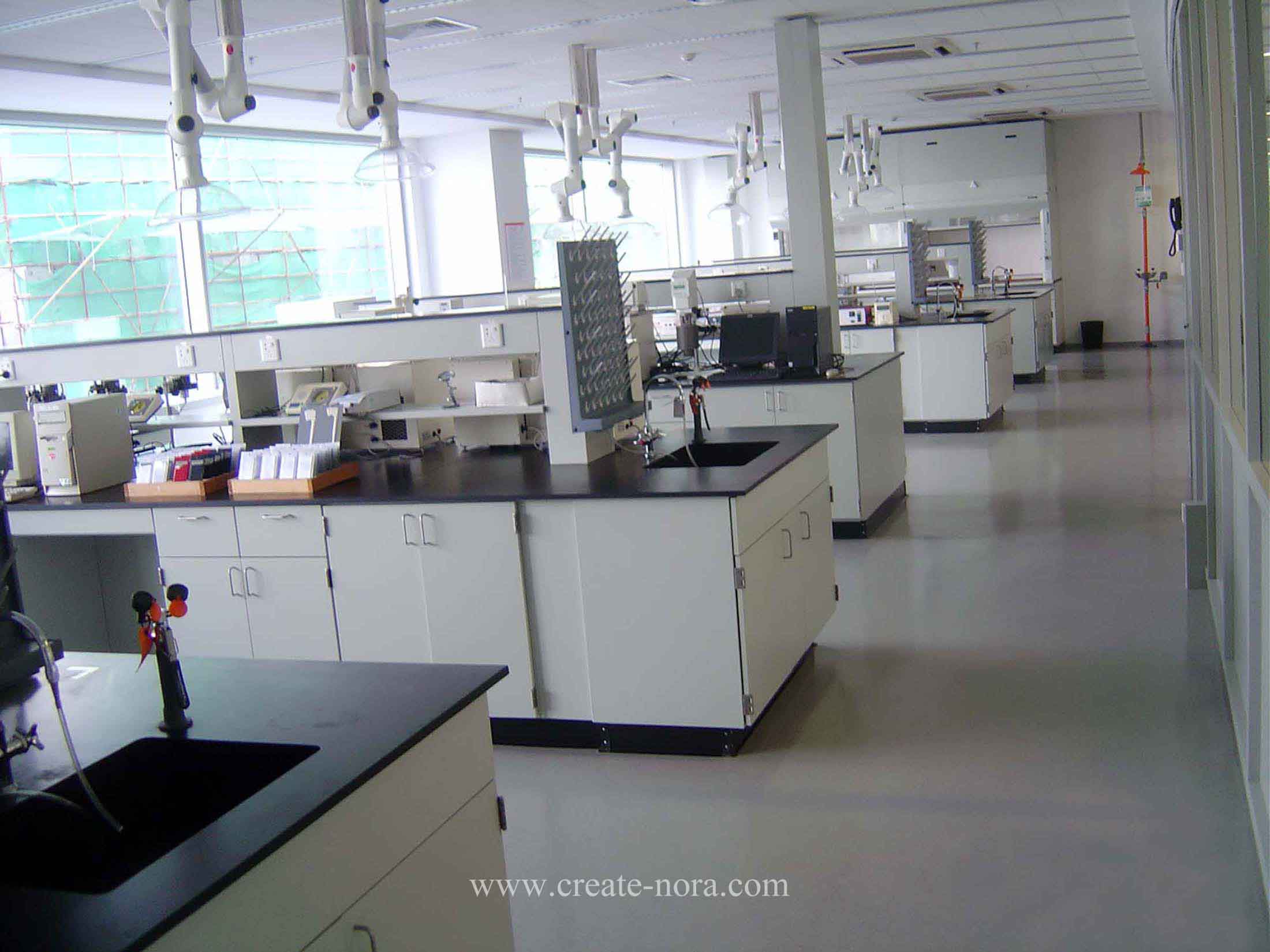 the photo of nora rubber flooring in Henkel R&D Center 2